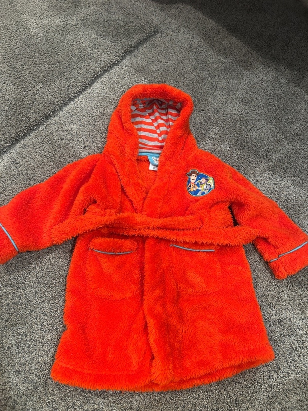 Kids Plush Toy Story Hooded Robe